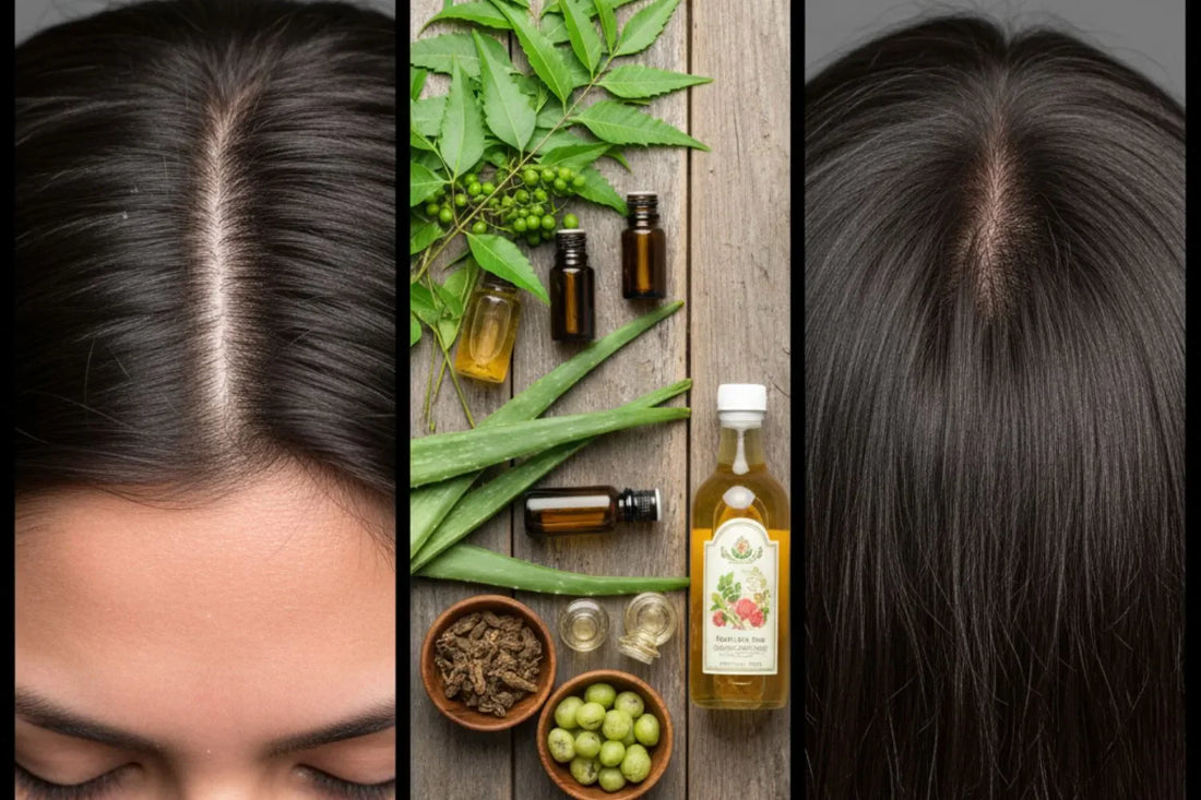 Flake-Free Forever: Nature’s Answer to Dandruff &  Scalp Problems