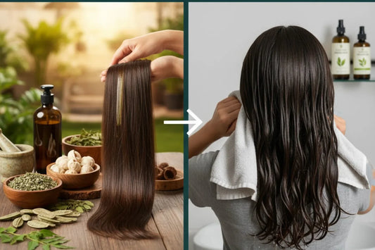 From Roots to Results: Ayurvedic Scalp Detox Using Natural Shampoos & Herbal Oils