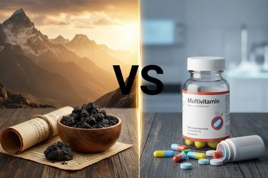 Shilajit vs. Multivitamins: Which One Gives You More Real Energy?