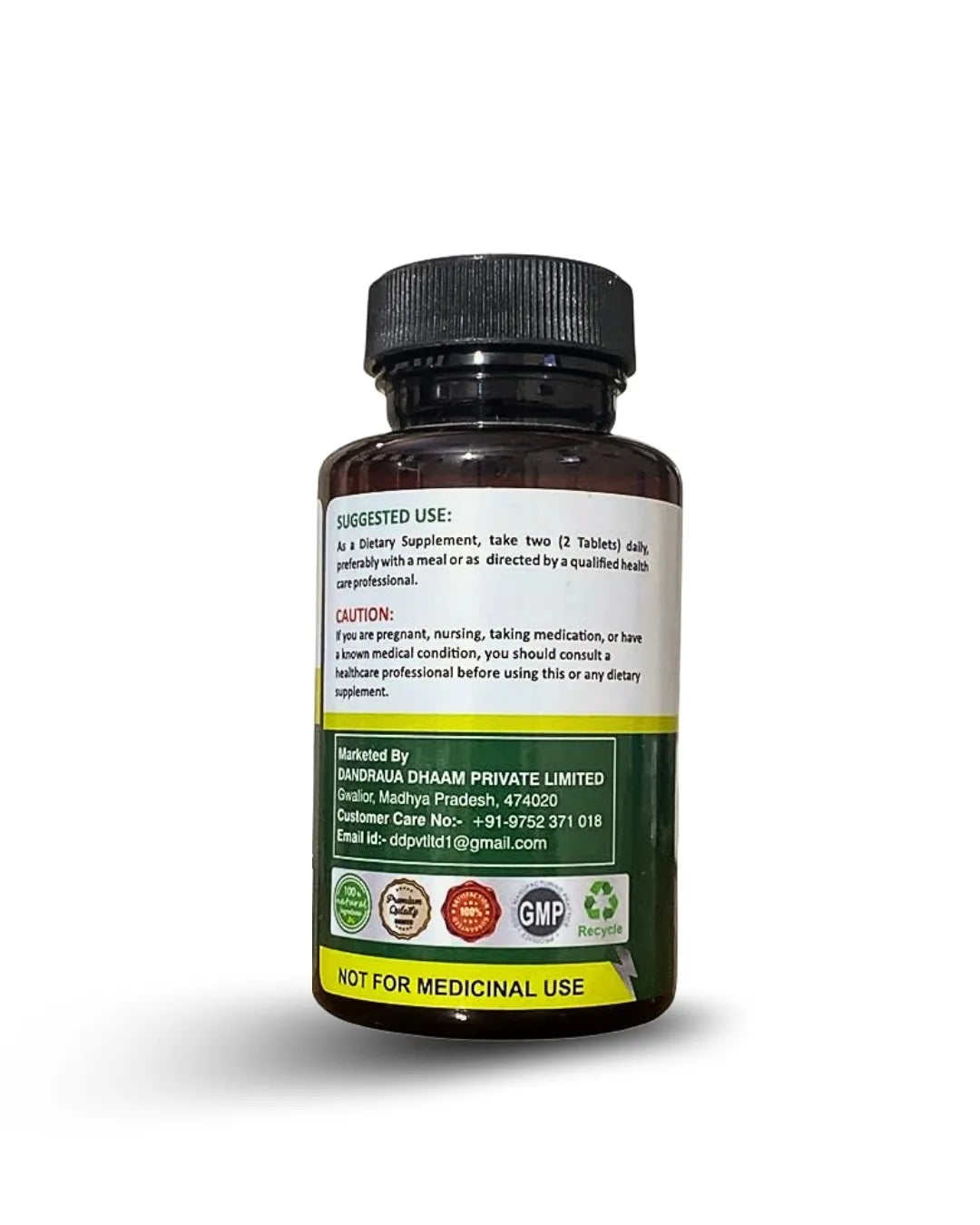 Spirulina Tablets 60, 50g | 100% Natural | Contains 60% Protein | Boost Your Immunity | Free from Preservative & Pesticides | Spirulina Tablet